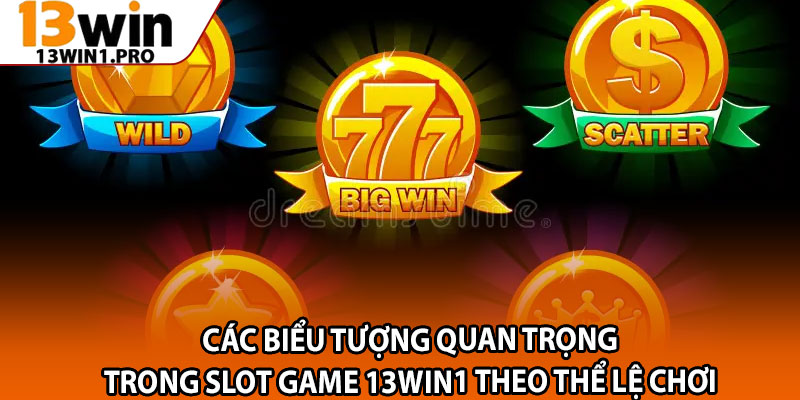 Các Biểu Tượng Quan Trọng Trong Slot Game 13win1 3 Các biểu tượng quan trọng trong slot game 13win1 theo thể lệ chơi