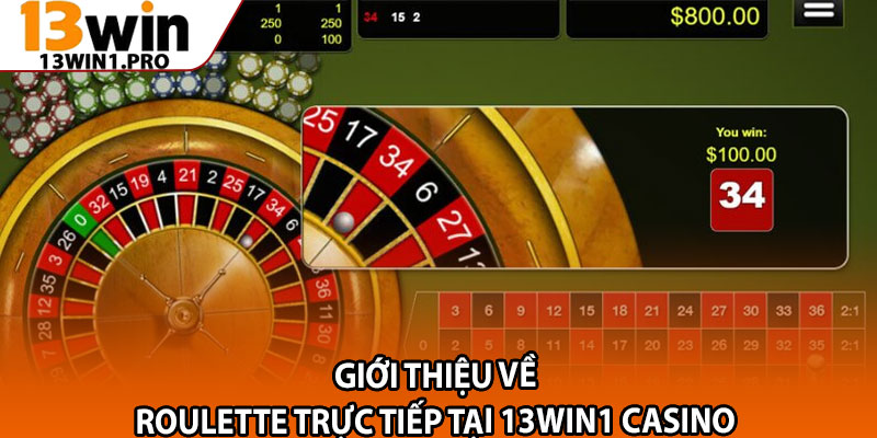 Roulette Trực Tiếp Tại 13win1 Casino – Quay Là Thắng 2 Giới thiệu về Roulette trực tiếp tại 13win1 Casino