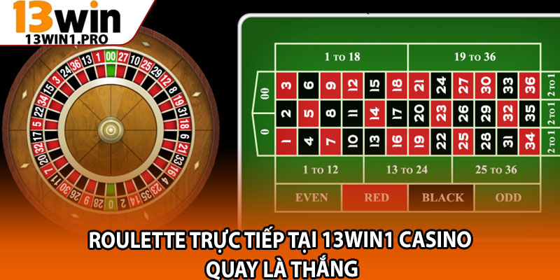 Roulette Trực Tiếp Tại 13win1 Casino – Quay Là Thắng 1 Roulette Truc Tiep Tai 13win1 Casino – Quay La Thang